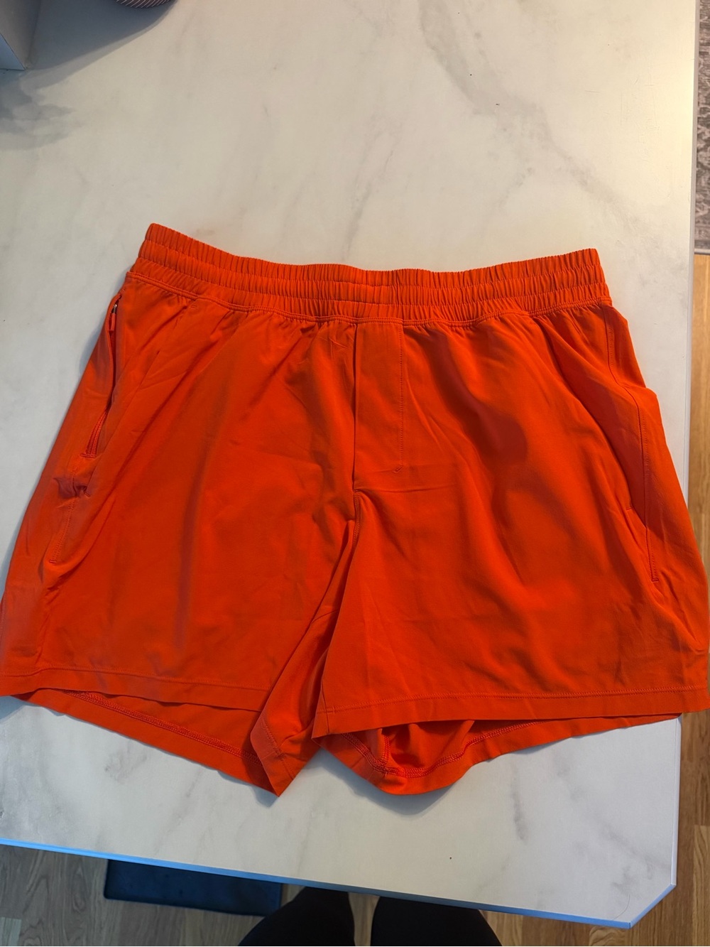lululemon athletica Men's Shorts in Bright Orange -NWOT